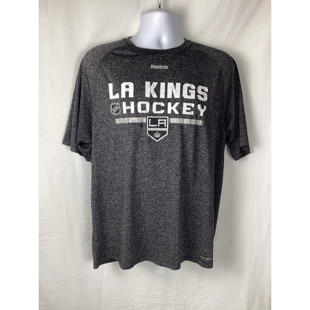 Reebok Los Angeles Kings NHL Speedwick Locker Room Performance T Shirt Men's L